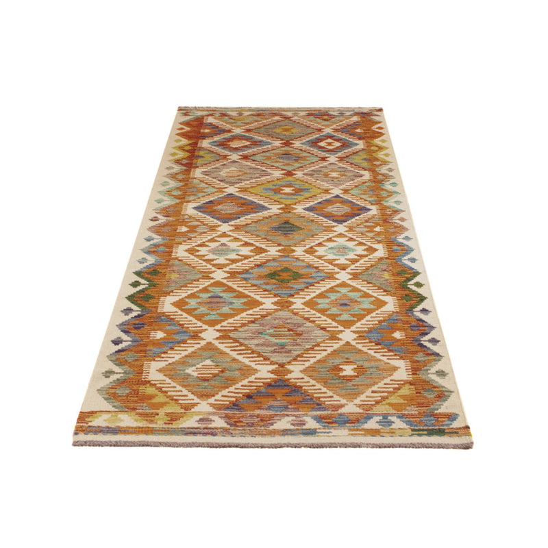 Tappeto corsia Tappeto Kelim - Splash - 234 x 80 cm - multicolore