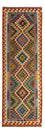 Tappeto corsia Tappeto Kelim - Splash - 233 x 87 cm - multicolore