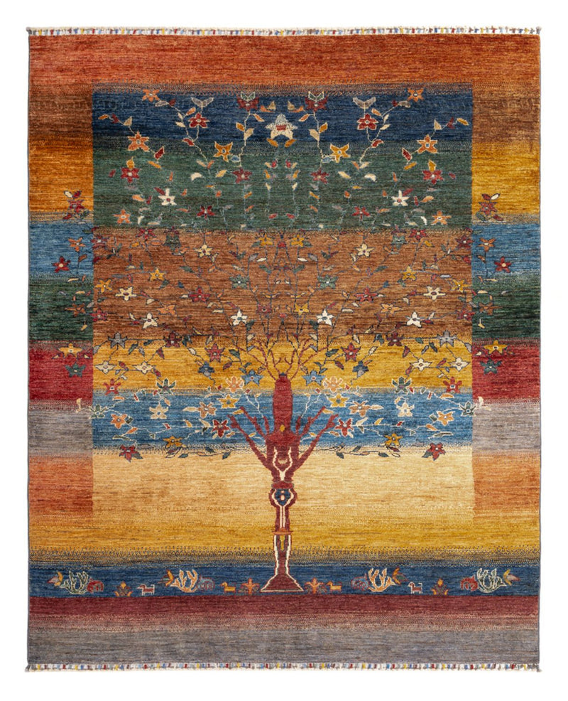 Tappeto Gabbeh - Loribaft Persero - 193 x 158 cm - multicolore