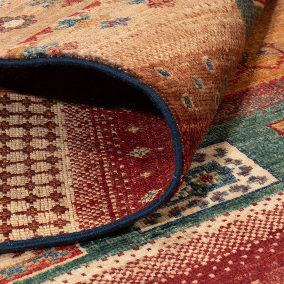 Tappeto Gabbeh - Loribaft Persero - 183 x 131 cm - multicolore