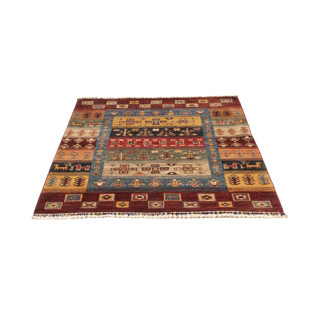 Tappeto Gabbeh - Loribaft Persero - 148 x 105 cm - multicolore