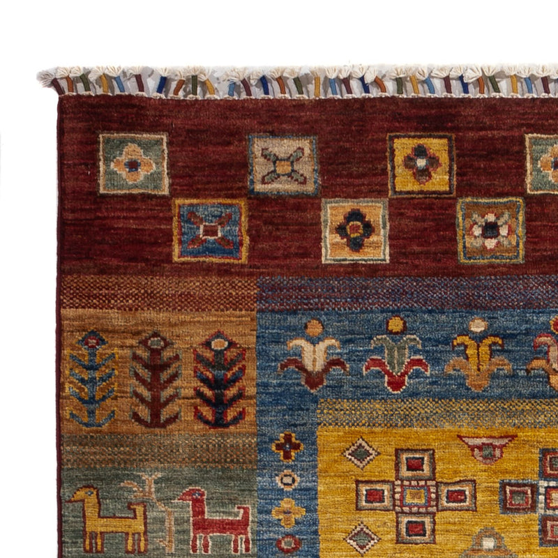 Tappeto Gabbeh - Loribaft Persero - 143 x 105 cm - multicolore