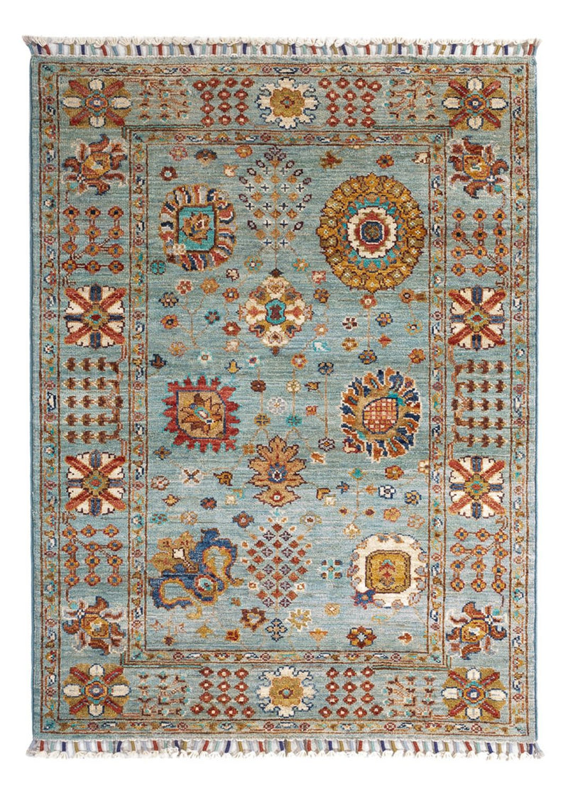Tappeto Ziegler - Ariana - 119 x 86 cm - blu chiaro