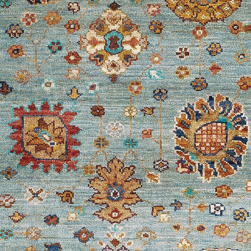Tappeto Ziegler - Ariana - 119 x 86 cm - blu chiaro