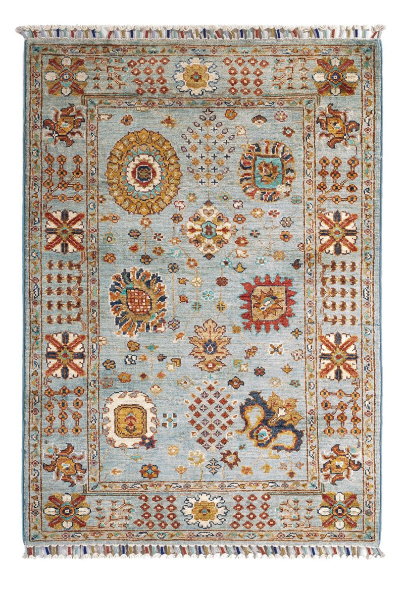 Tappeto Ziegler - Ariana - 119 x 85 cm - blu chiaro