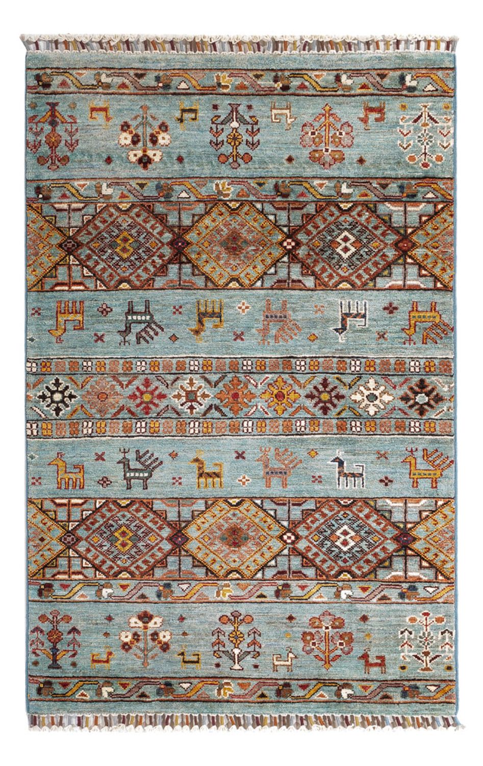 Tappeto Ziegler - Ariana - 123 x 82 cm - blu chiaro
