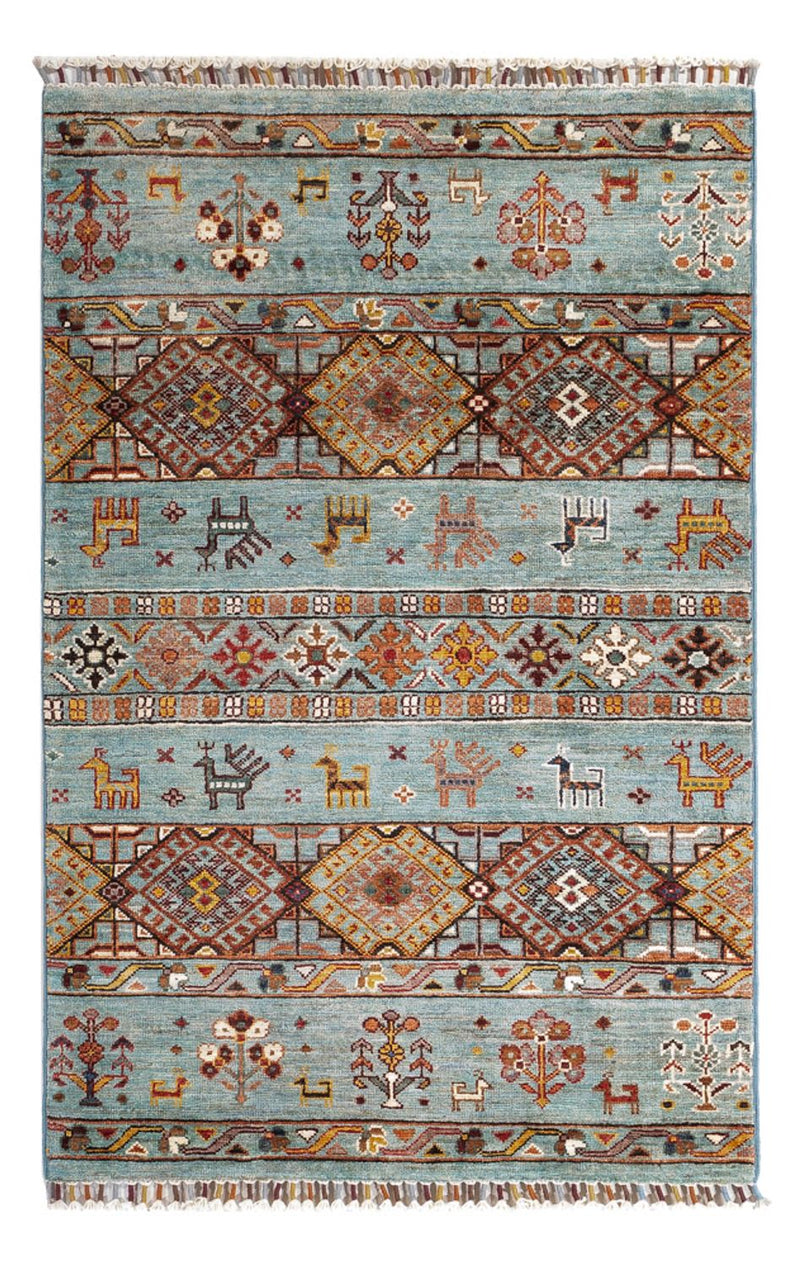 Tappeto Ziegler - Ariana - 123 x 82 cm - blu chiaro