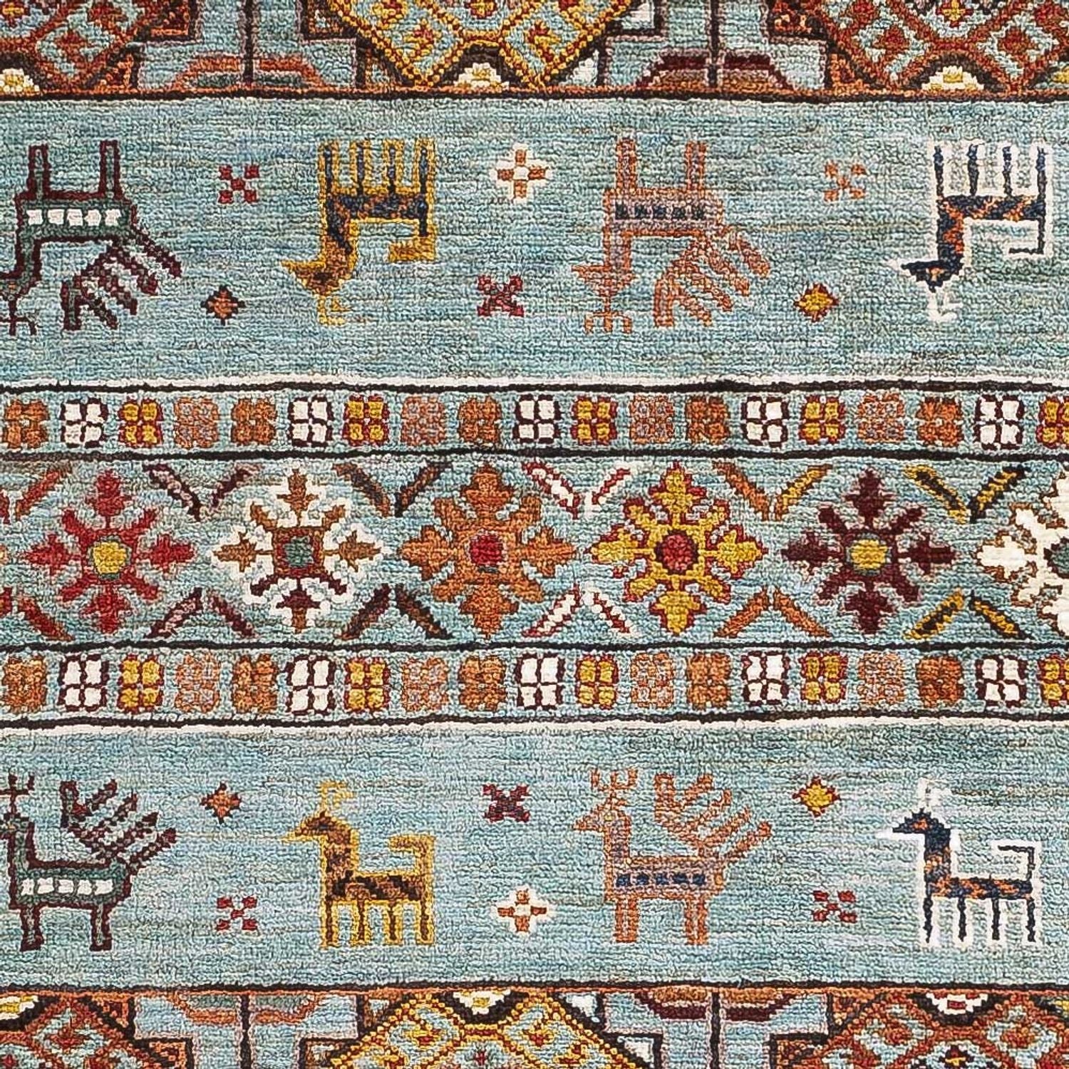 Tappeto Ziegler - Ariana - 123 x 82 cm - blu chiaro