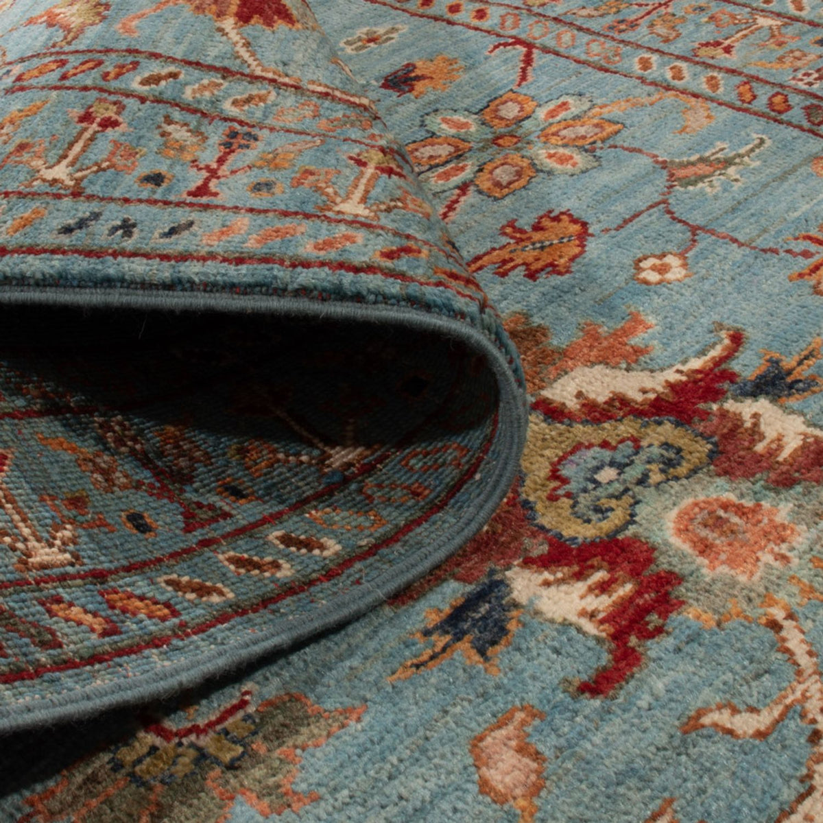 Tappeto corsia Tappeto Ziegler - Ariana - 235 x 85 cm - blu