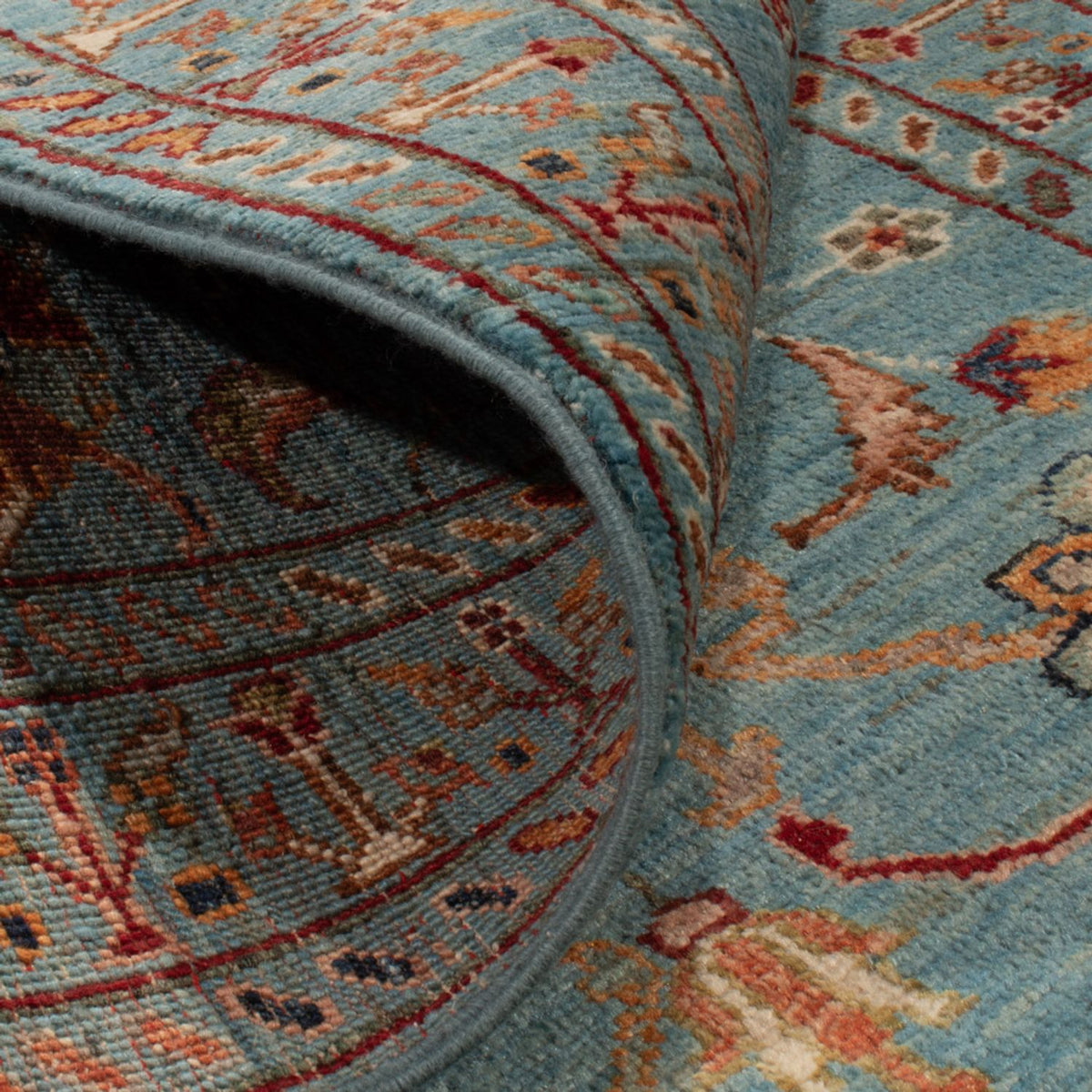 Tappeto corsia Tappeto Ziegler - Ariana - 237 x 82 cm - blu