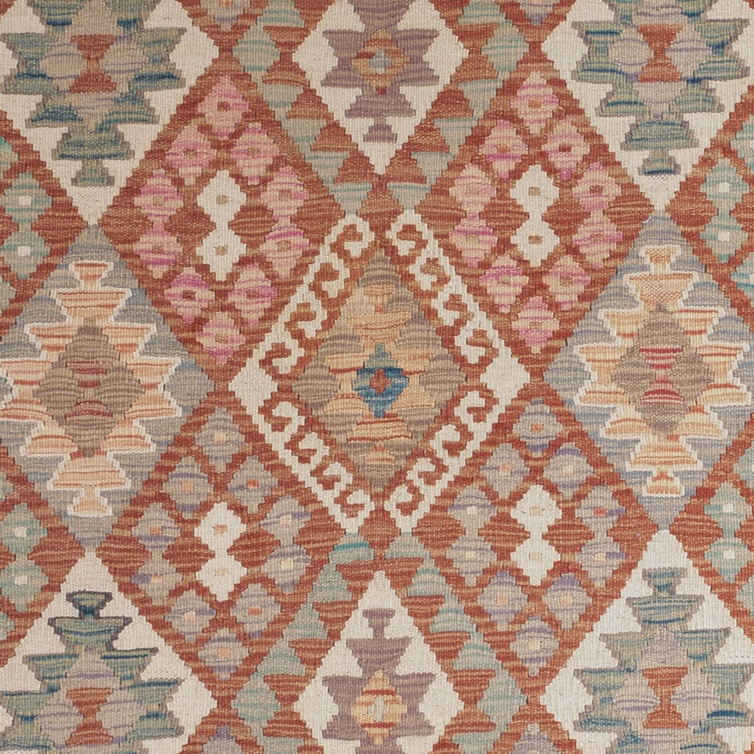 Tappeto Kelim - Splash - 193 x 137 cm - multicolore