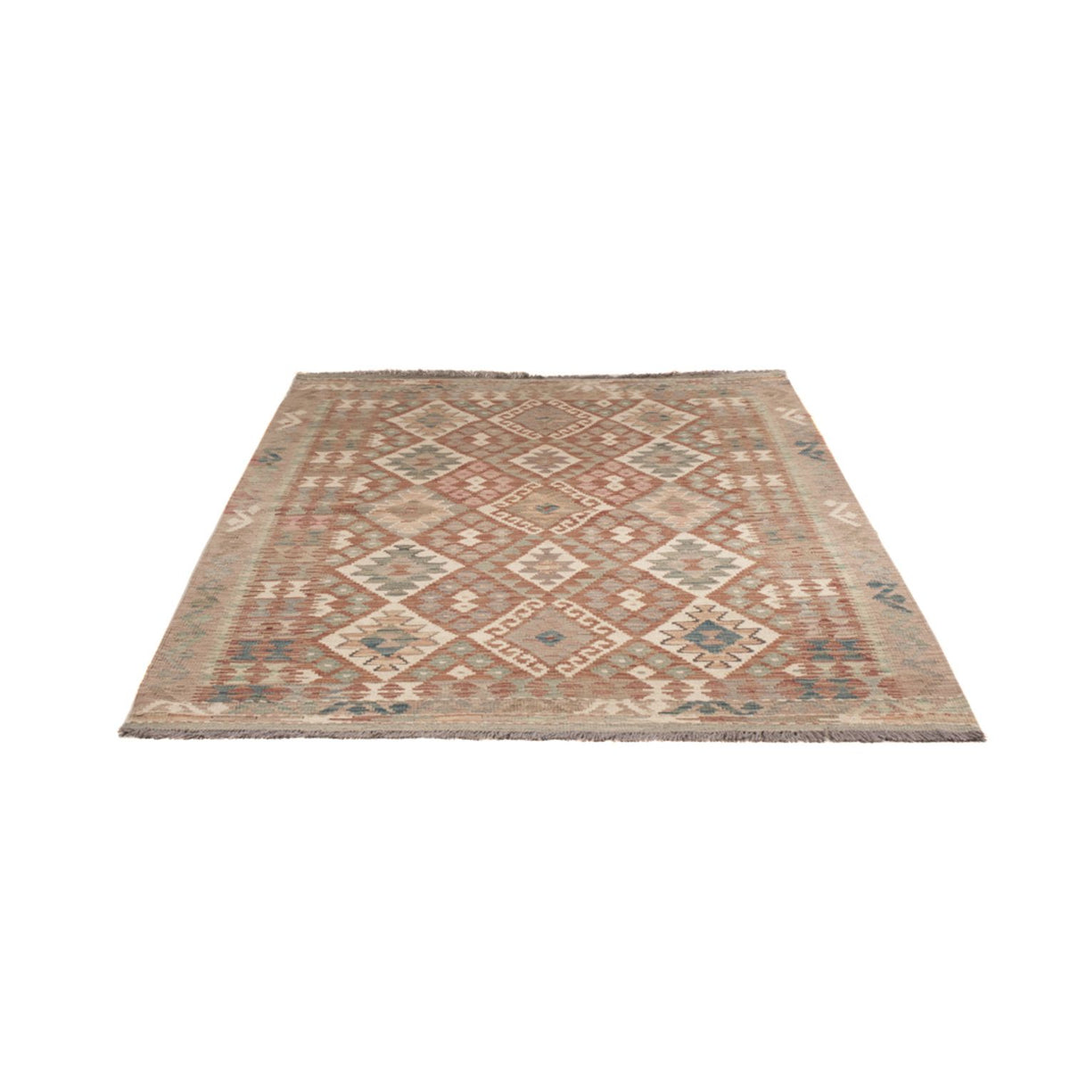 Tappeto Kelim - Splash - 193 x 137 cm - multicolore