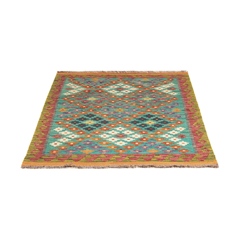 Tappeto Kelim - Splash - 131 x 92 cm - multicolore