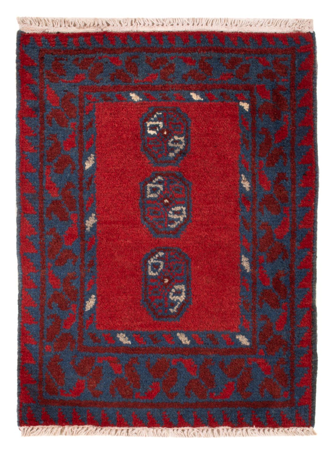 Tappeto afgano - Filpa - 66 x 49 cm - rosso