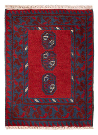 Tappeto afgano - Filpa - 66 x 49 cm - rosso