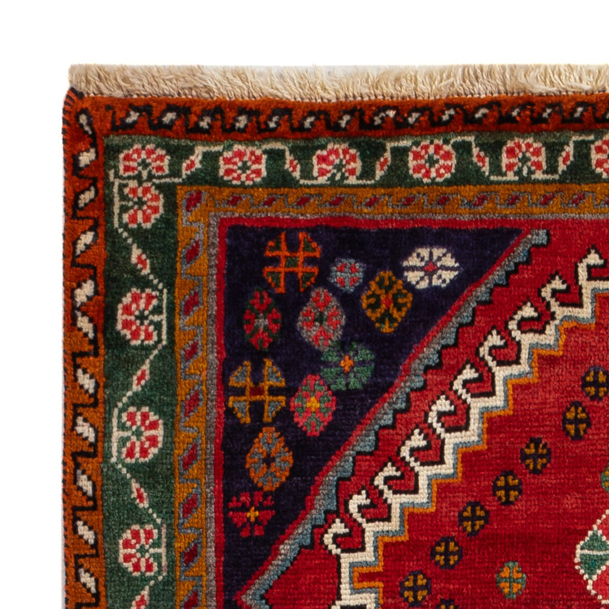 Qashqai Tappeto 94x128cm - Tappeto persiano