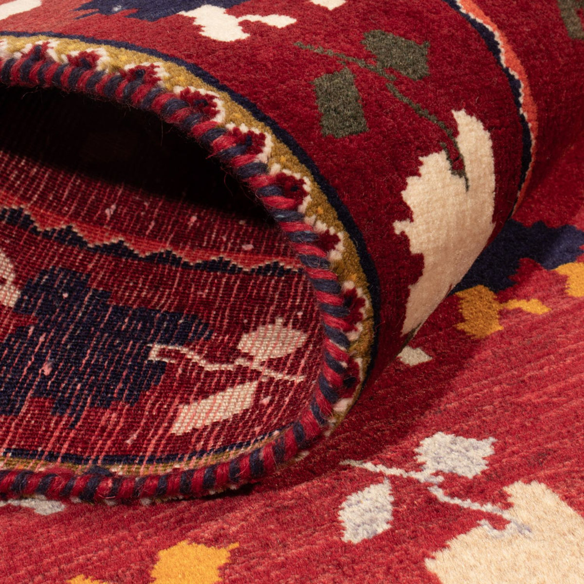 Tappeto corsia Tappeto Persero - Nomade - 190 x 83 cm - rosso scuro