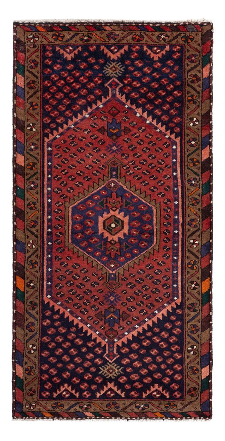Tappeto Persero - Nomade - 153 x 74 cm - rosso scuro