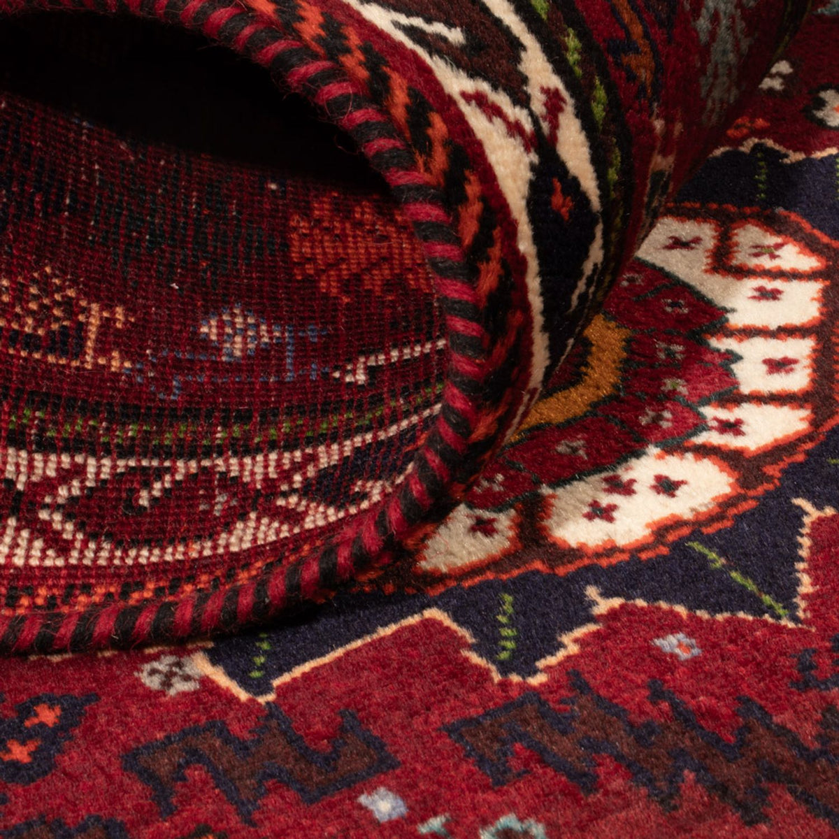 Tappeto Persero - Nomade - 143 x 77 cm - rosso scuro