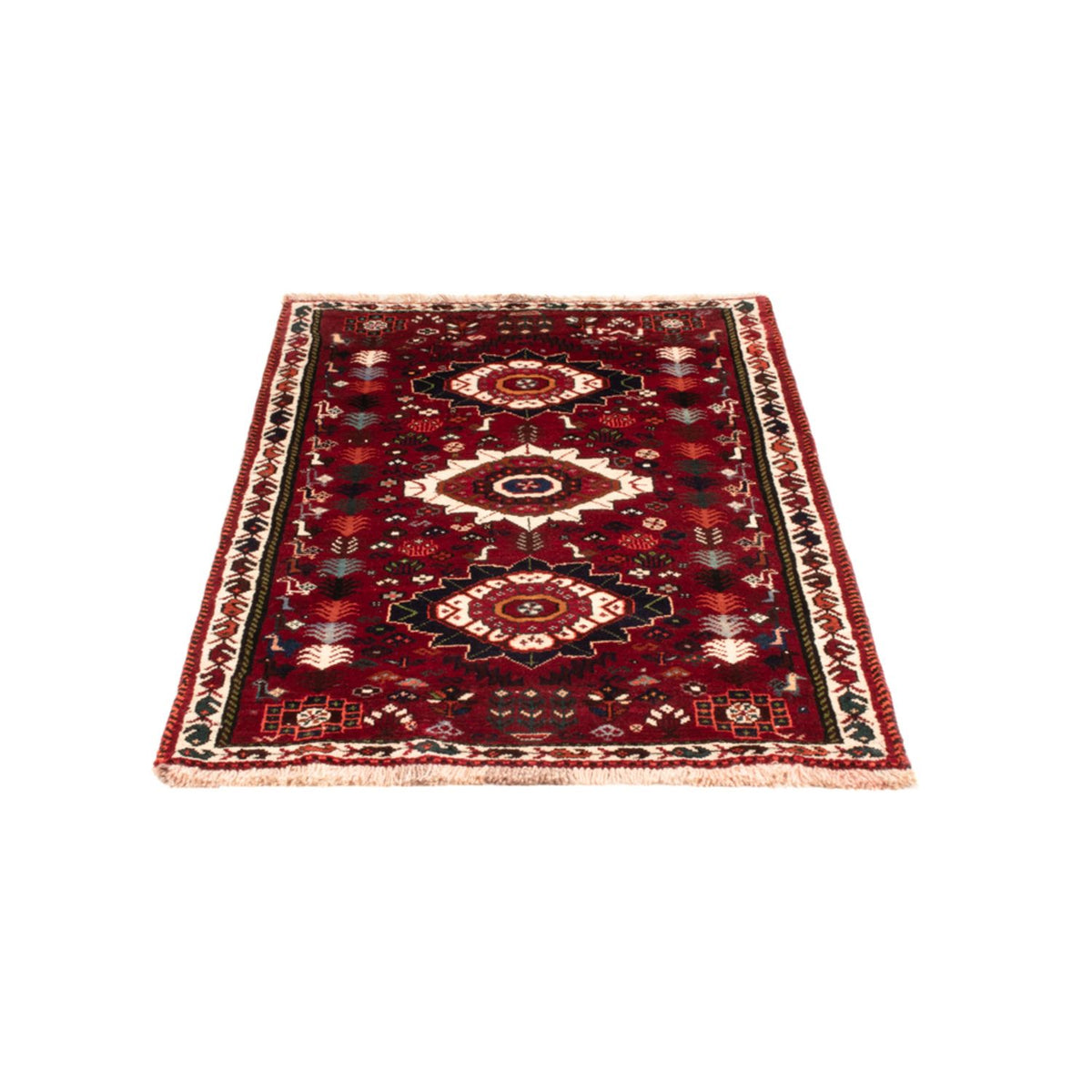 Tappeto Persero - Nomade - 143 x 77 cm - rosso scuro
