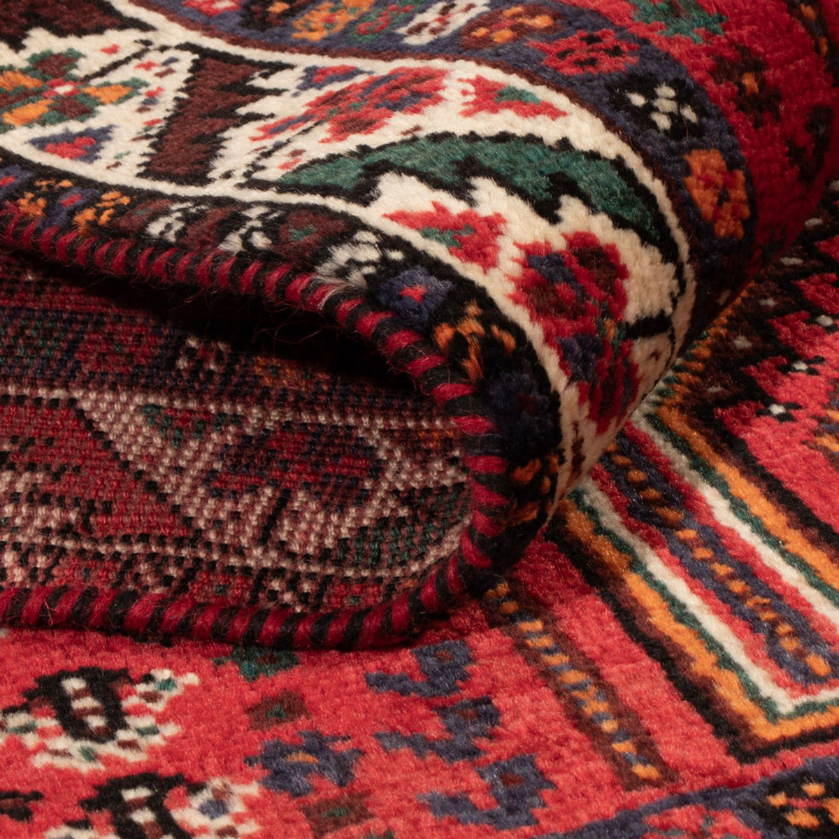 Tappeto Persero - Nomade - 142 x 79 cm - rosso scuro