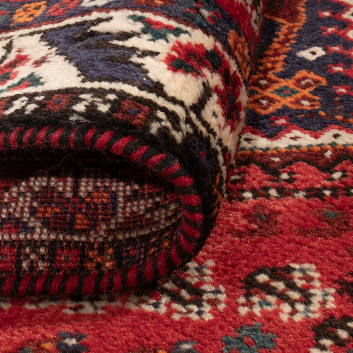 Tappeto Persero - Nomade - 137 x 85 cm - rosso scuro