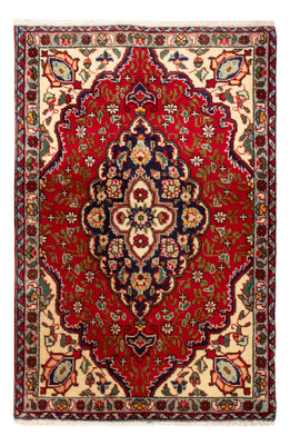 Tappeto Persero - Tabriz - 86 x 58 cm - rosso