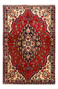 Tappeto Persero - Tabriz - 86 x 58 cm - rosso