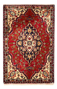 Tappeto Persero - Tabriz - 86 x 56 cm - rosso