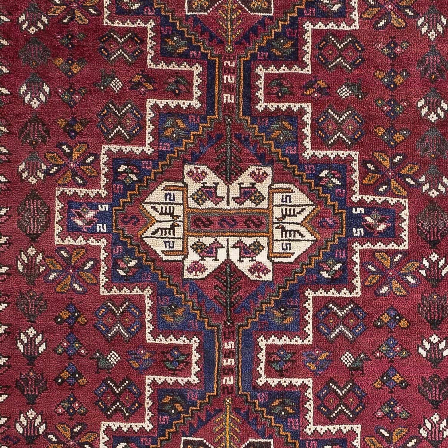 Tappeto Persero - Nomade - 254 x 180 cm - rosso scuro