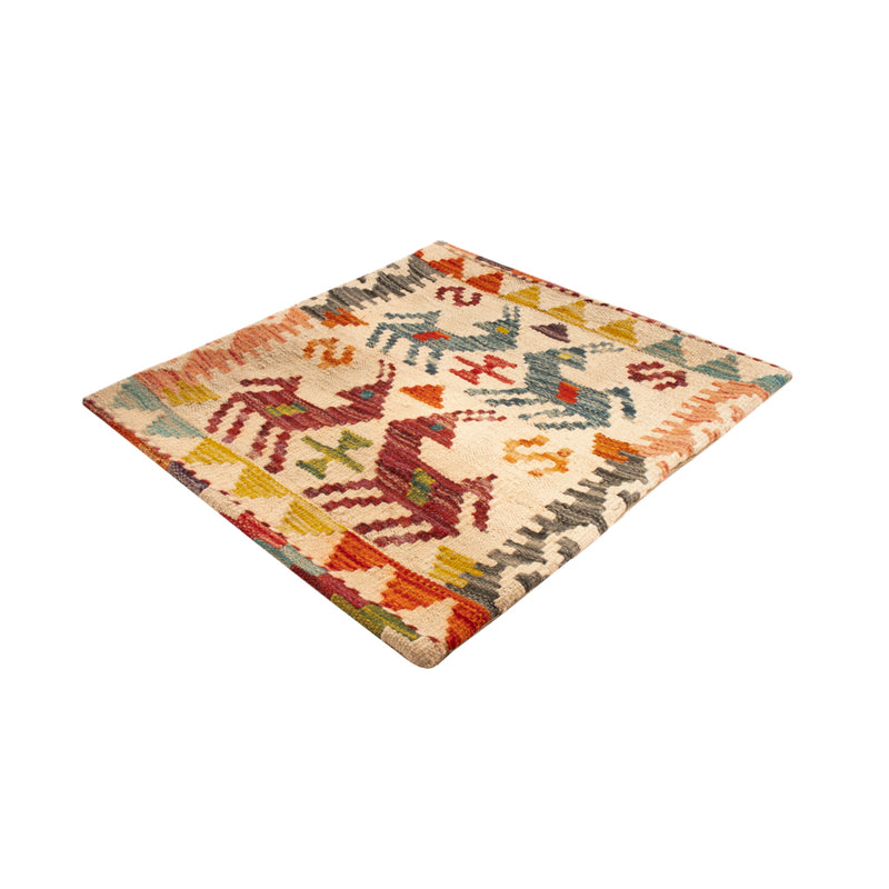 Kissen - Kelim befüllbar quadratisch  - 50 x 50 cm - mehrfarbig