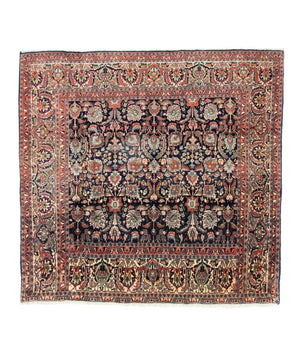 Tappeto Persero - Bidjar quadrato  - 197 x 187 cm - blu