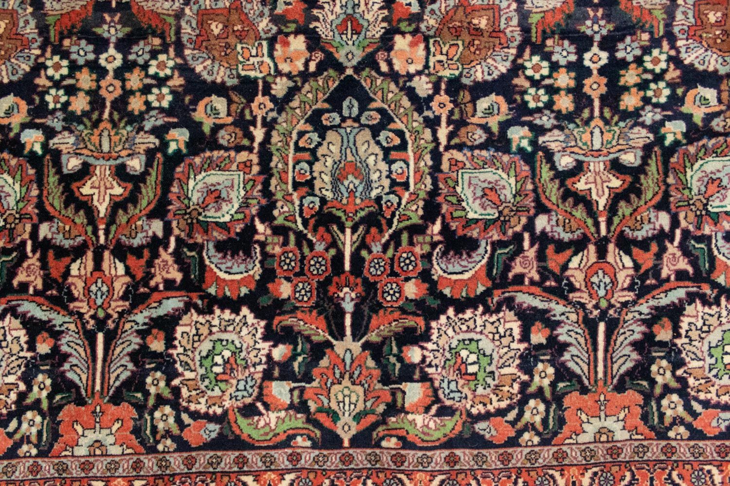 Tappeto Persero - Bidjar quadrato  - 197 x 187 cm - blu