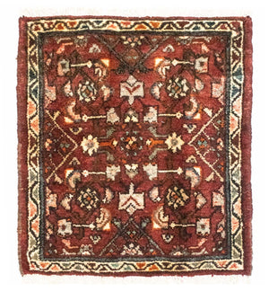 Tappeto Persero - Nomade quadrato  - 60 x 55 cm - marrone