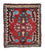 Tappeto Persero - Nomade - 60 x 55 cm - rosso