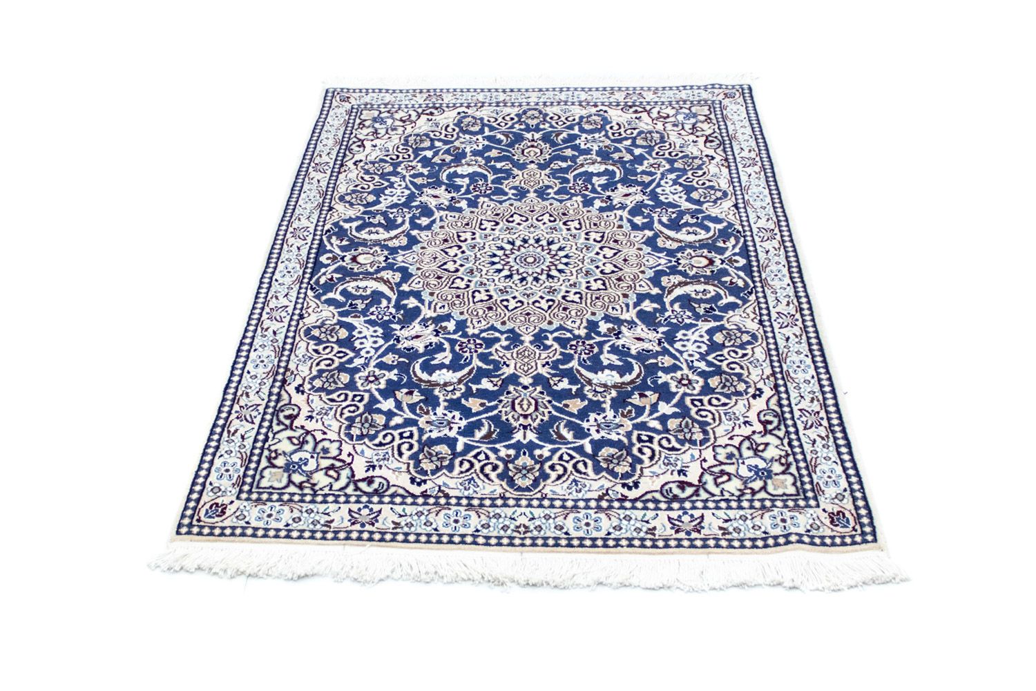 Tappeto Persero - Nain - 135 x 89 cm - blu