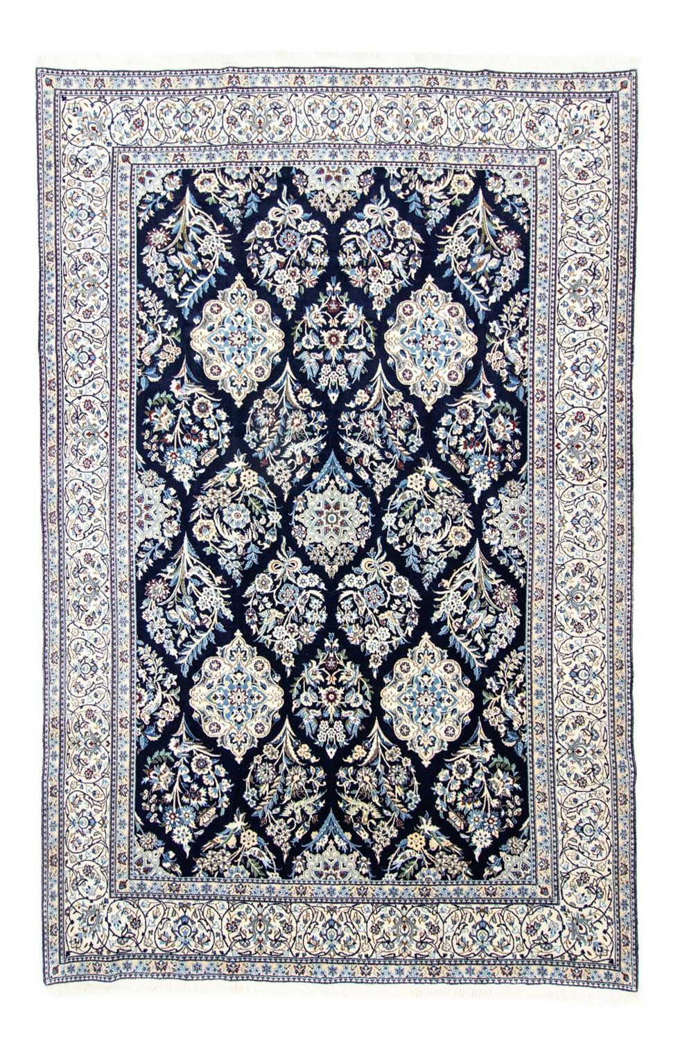 Tappeto Persero - Nain - Reale - 342 x 250 cm - blu scuro