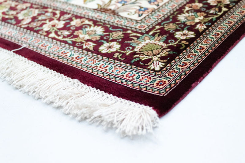 Tappeto di seta - Ghom seta - Premio - 123 x 80 cm - beige