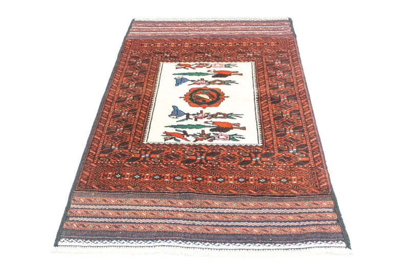 Tappeto Belutsch - 157 x 90 cm - arancione