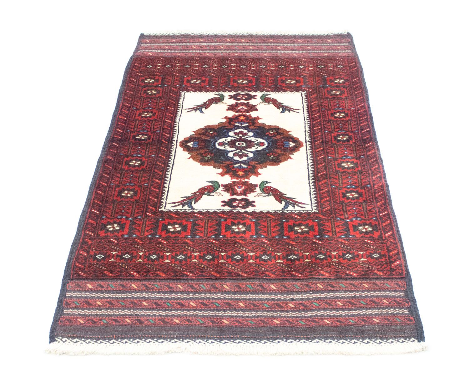 Tappeto Belutsch - 155 x 88 cm - rosso