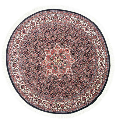 Tappeto Persero - Bidjar rotondo  - 155 x 155 cm - blu