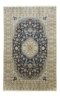 Tappeto Persero - Nain - Reale - 360 x 255 cm - blu scuro