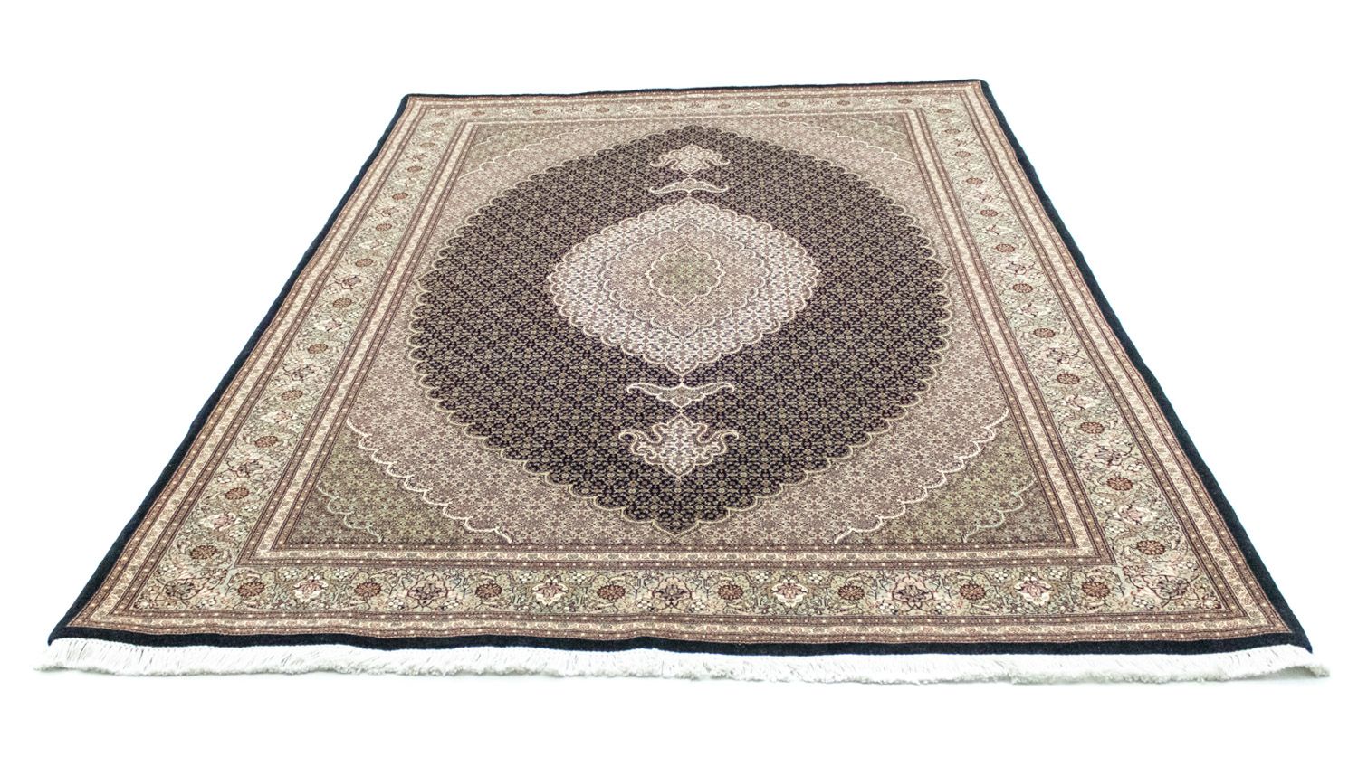 Tappeto Persero - Tabriz - Reale - 246 x 174 cm - marrone