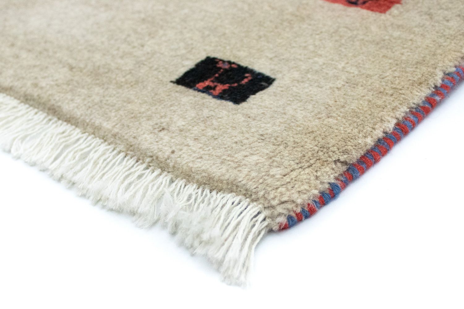 Tappeto Gabbeh - Persero - 128 x 73 cm - beige