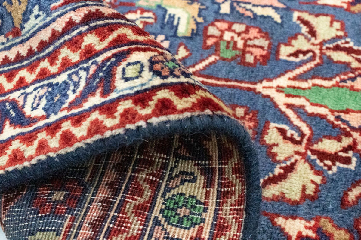 Tappeto Persero - Bidjar - 84 x 63 cm - blu