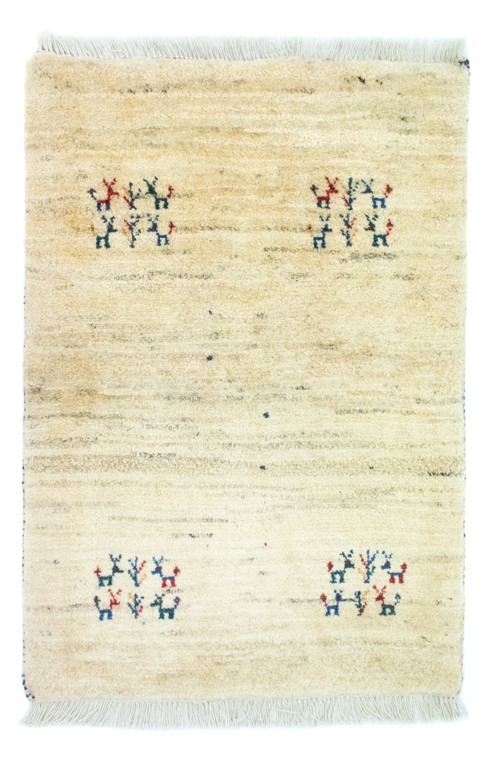 Tappeto Gabbeh - Persero - 94 x 64 cm - multicolore