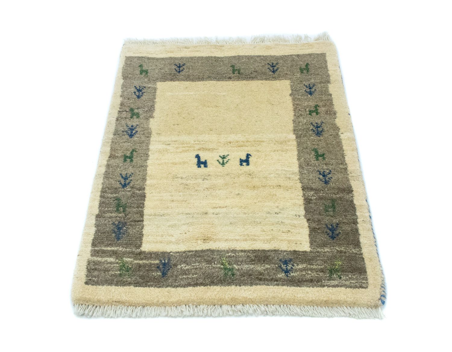 Tappeto Gabbeh - Persero - 88 x 67 cm - multicolore