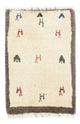 Gabbeh persiano Tappeto 60x40cm - Perserteppich Wollteppich