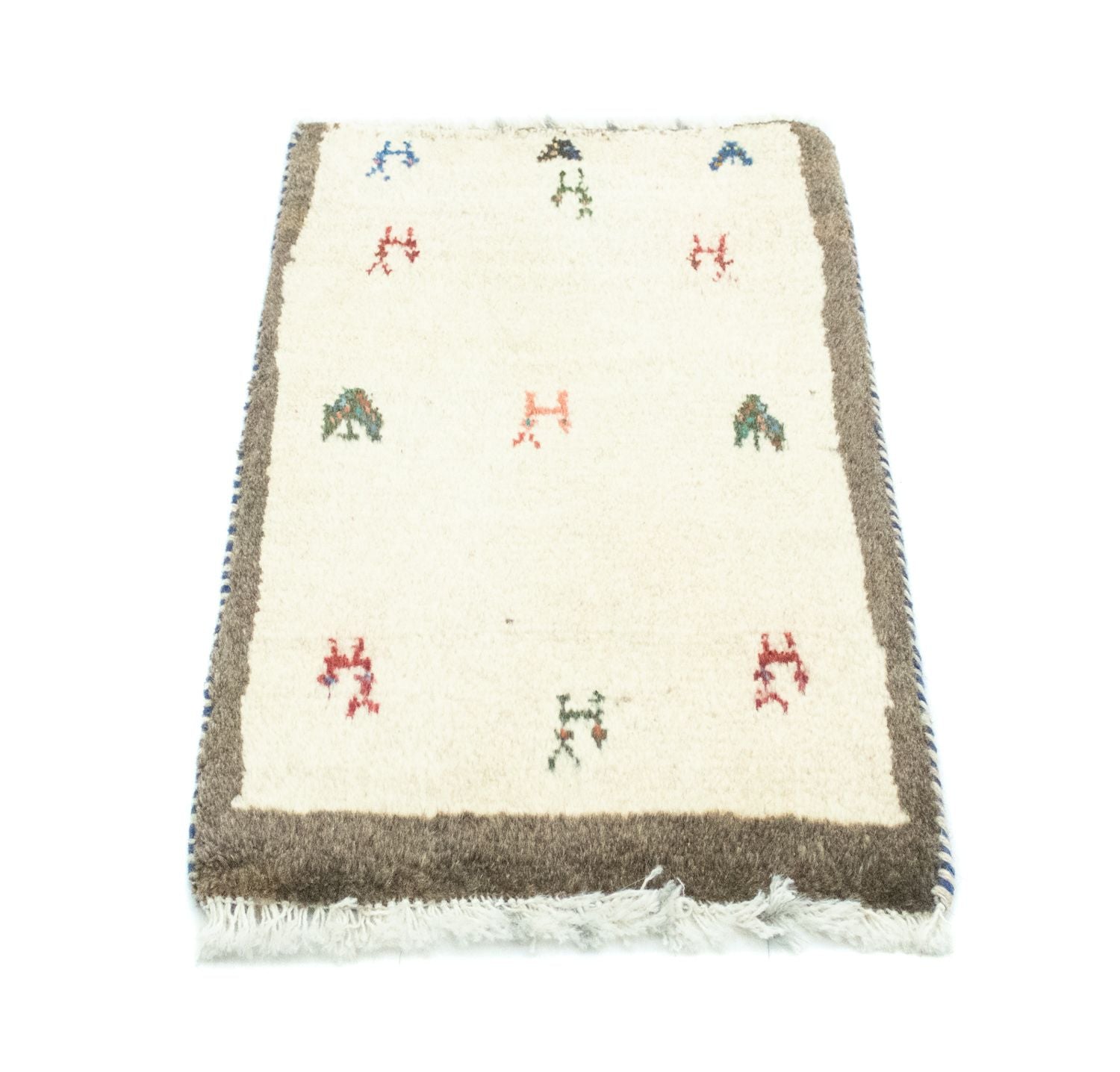 Tappeto Gabbeh - Persero - 60 x 40 cm - multicolore