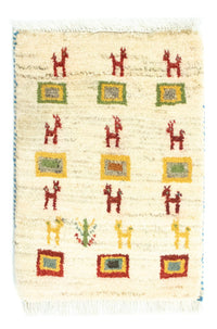 Tappeto Gabbeh - Persero - 60 x 40 cm - multicolore